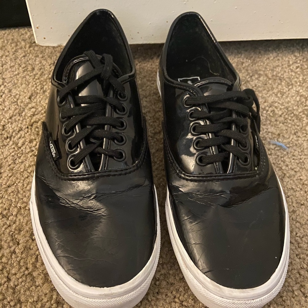 Vans Patent Leather Sneakers